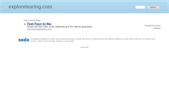 Desktop Screenshot of explorelearing.com